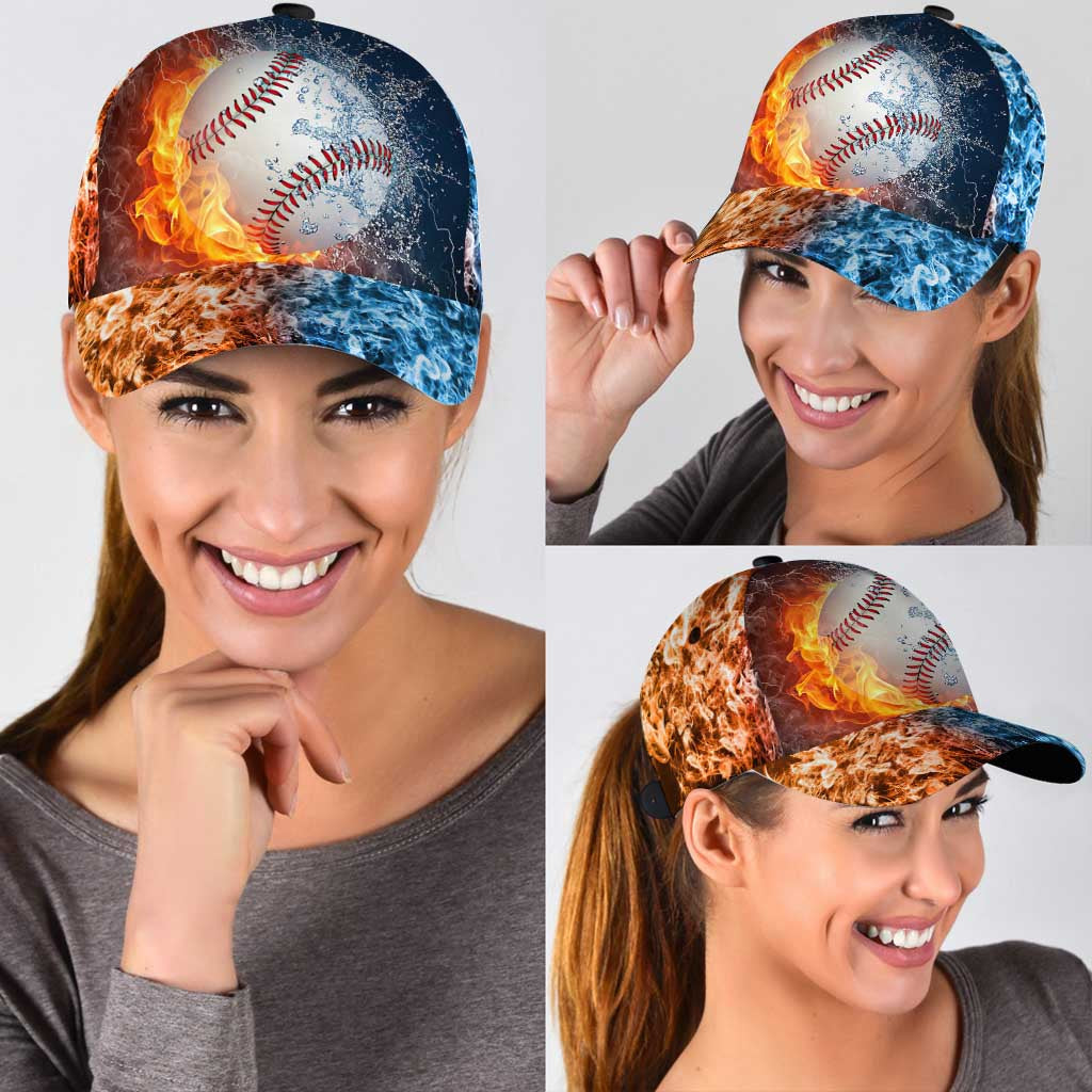 Baseballkappe mit aufgedruckten Belüftungslöchern