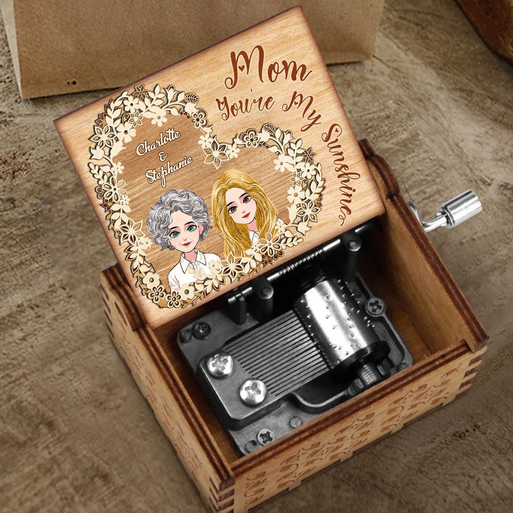 This Is Your Reminder - Personalized Mother's Day Mother Hand Crank Music Box