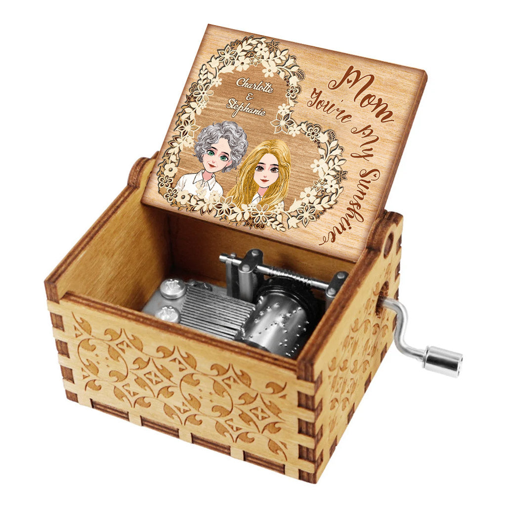 This Is Your Reminder - Personalized Mother's Day Mother Hand Crank Music Box
