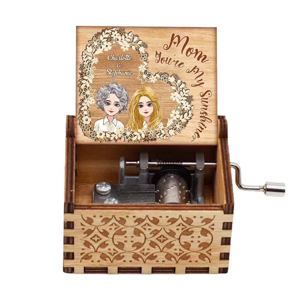 This Is Your Reminder - Personalized Mother's Day Mother Hand Crank Music Box