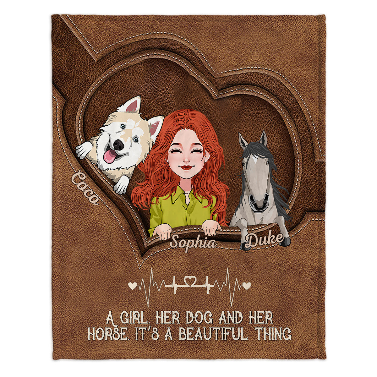 Positive Affirmationen Schmetterling - Personalisierte Schmetterlingsdecke