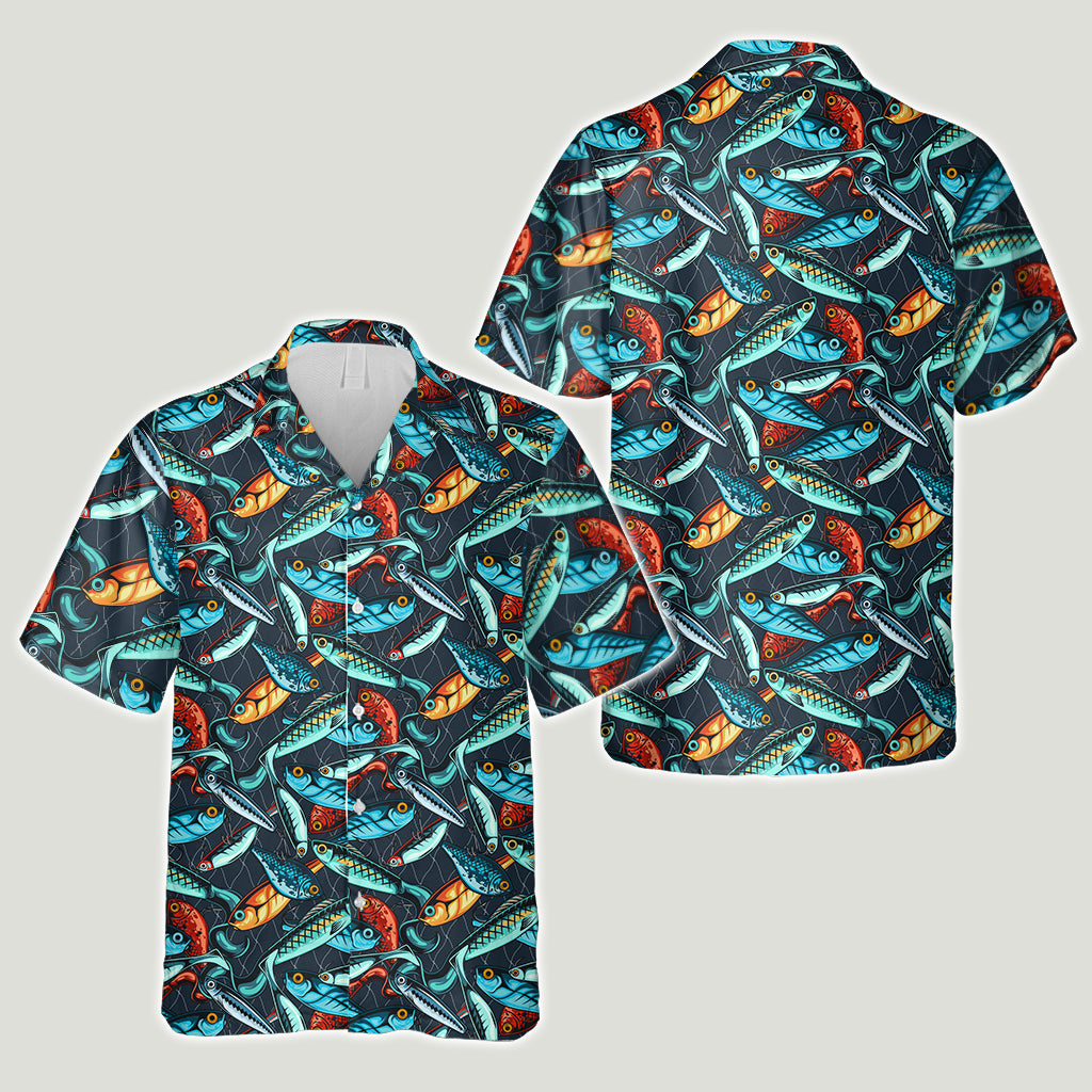 Reel Cool Dad Fishing Hawaiian Shirt