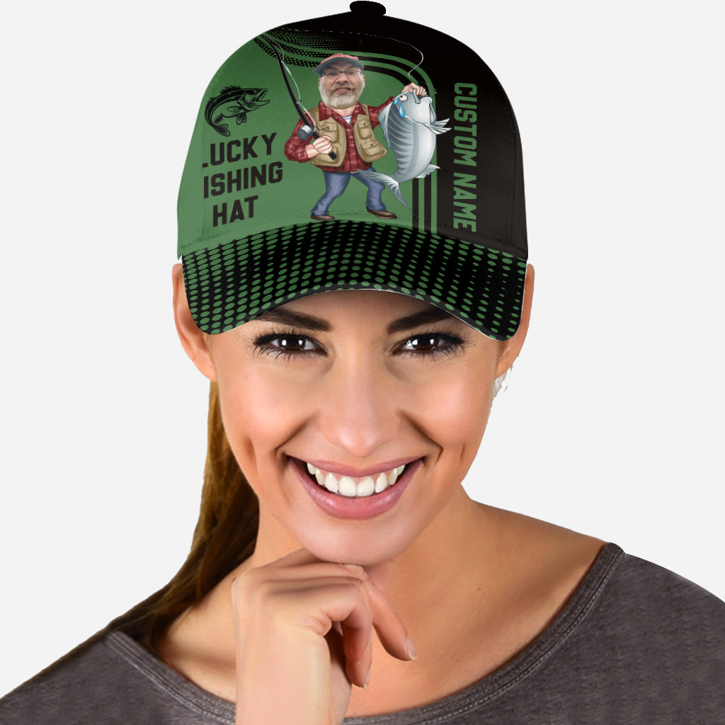 Lucky Fishing Hat - Personalized Fishing Classic Cap