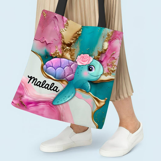 Whispers Of The Sea – Personalisierte Tragetasche für Meeresliebhaber