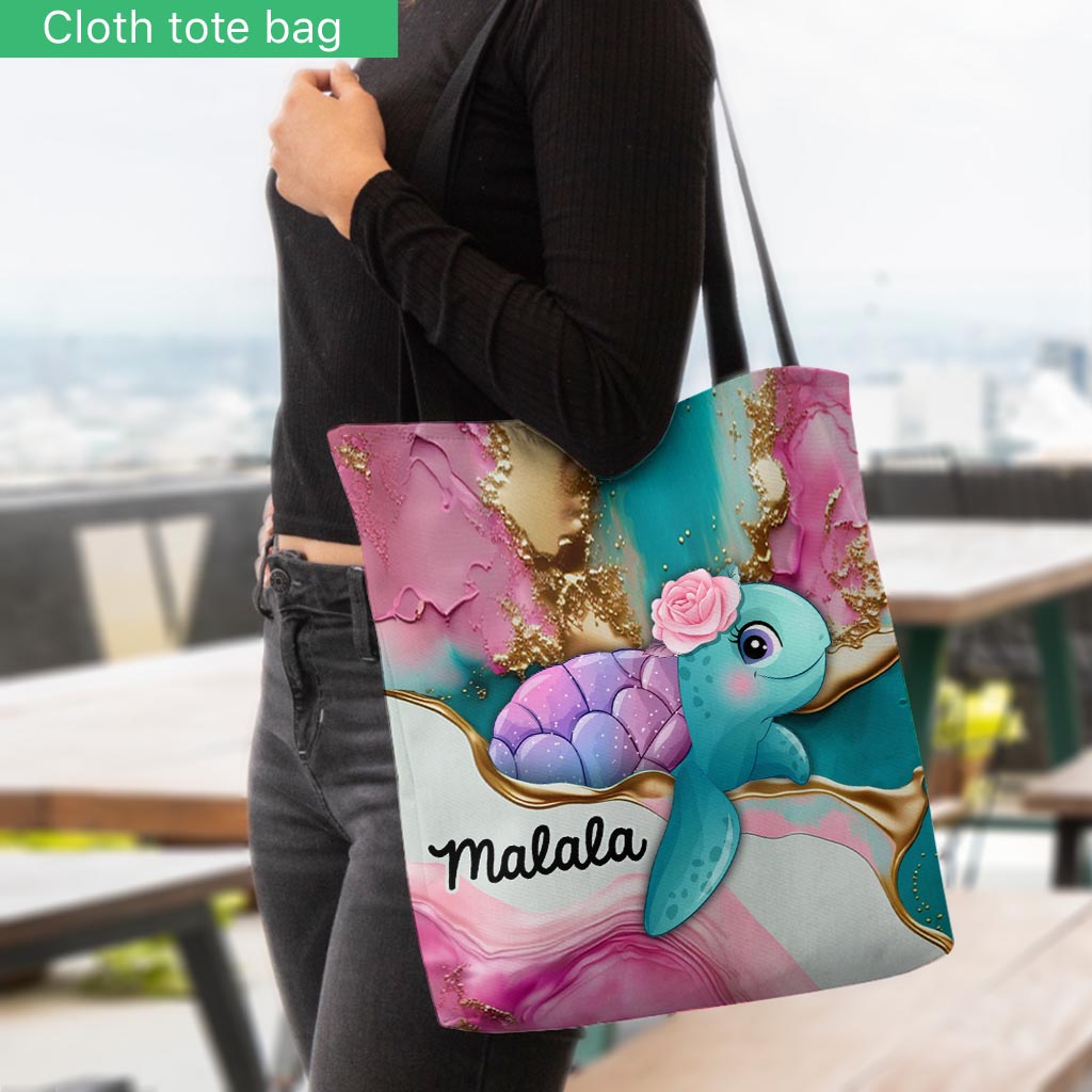 ggl1 – Whispers Of The Sea – Personalisierte Tragetasche für Meeresliebhaber