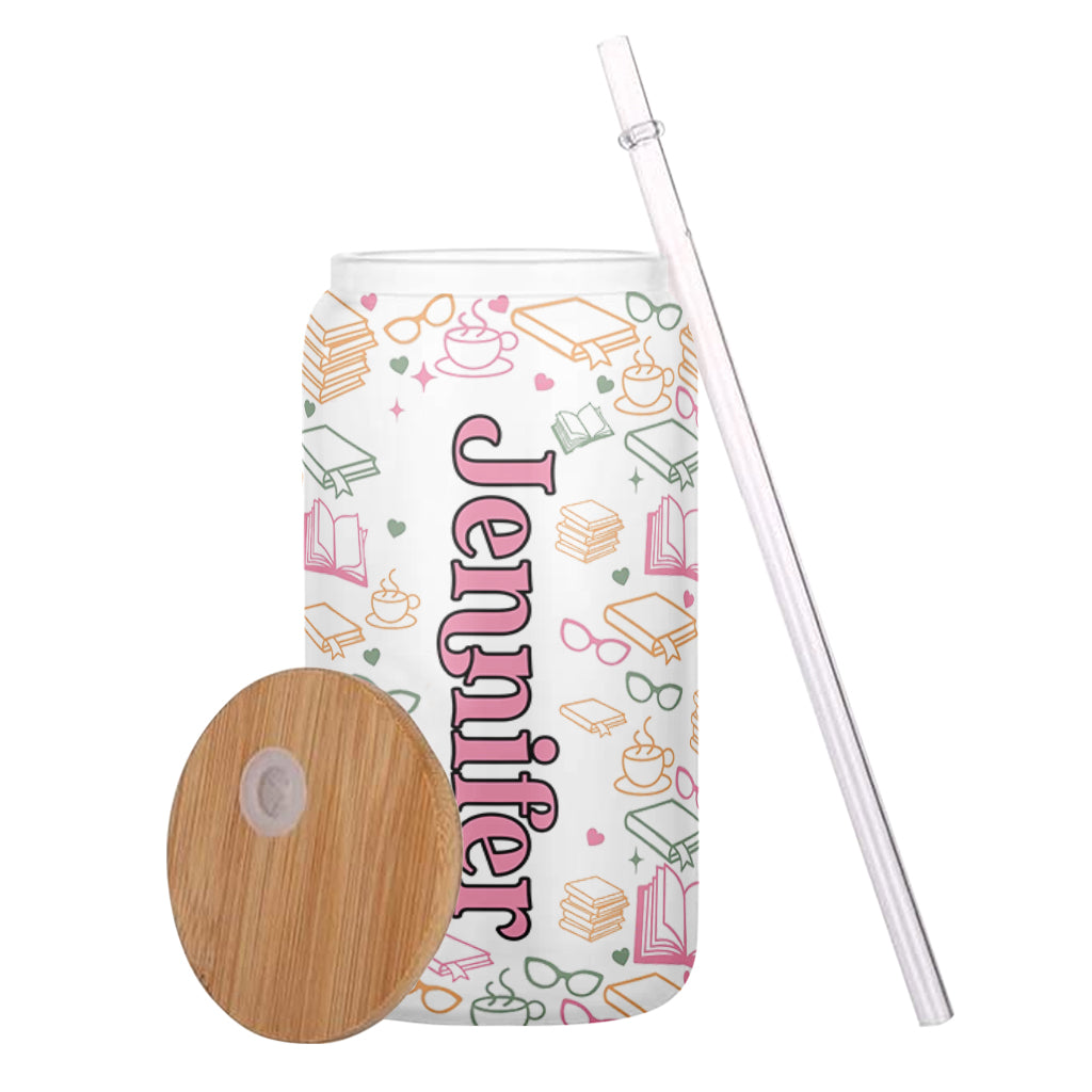 Mein Wochenende ist komplett verplant – personalisiertes Buchglas