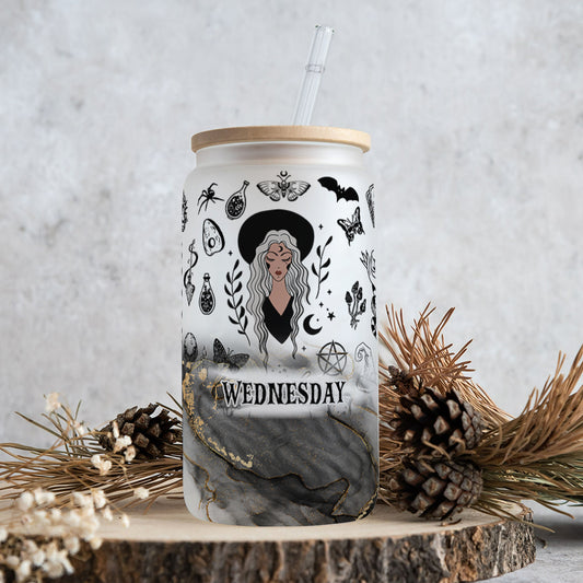 I'm Not Sugar And Spice - Personalized Witch Can Glass