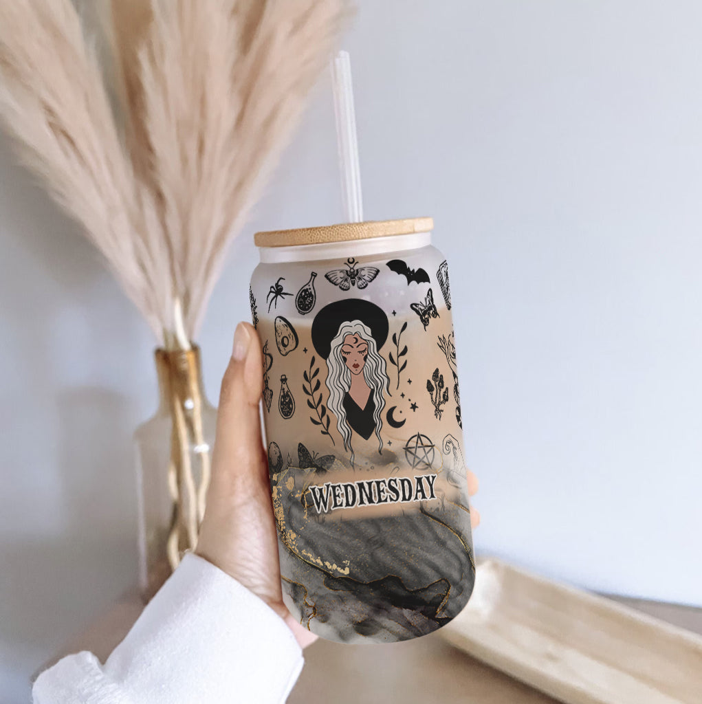 Ich bin nicht Zucker und Gewürz – personalisiertes Hexen-Dosenglas