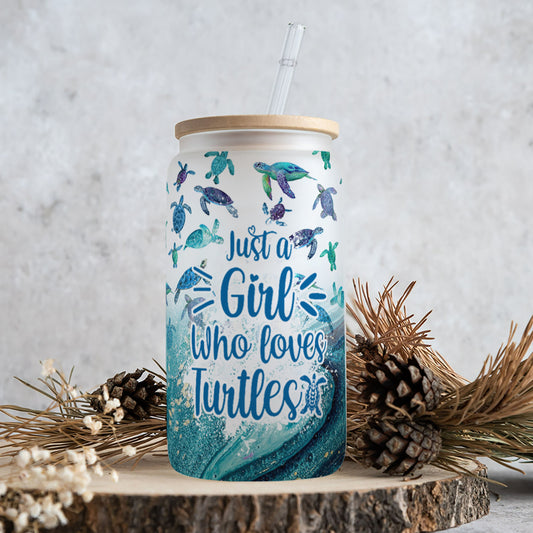 Zum Meer gehören – personalisierte Schildkröten-Trinkflasche