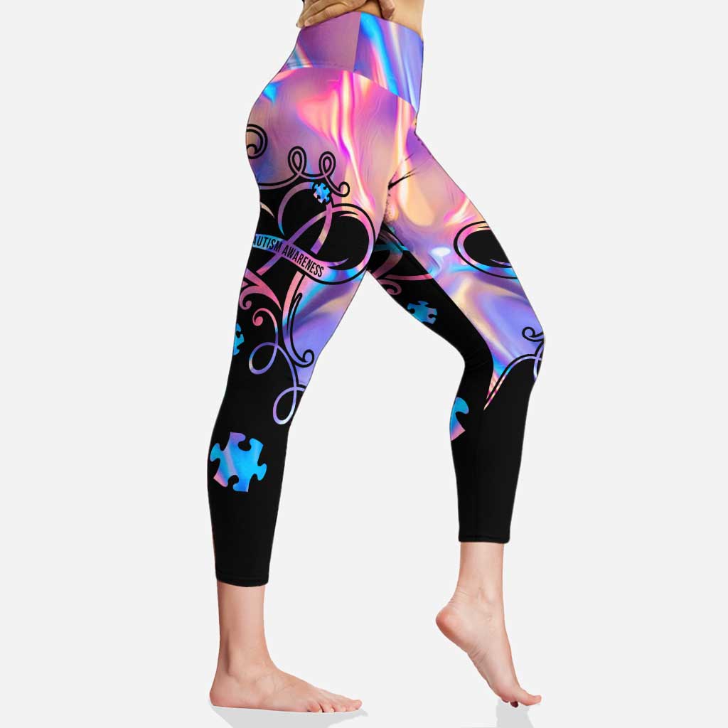 Liebe braucht keine Worte – Leggings und Tanktop zur Sensibilisierung für Autismus