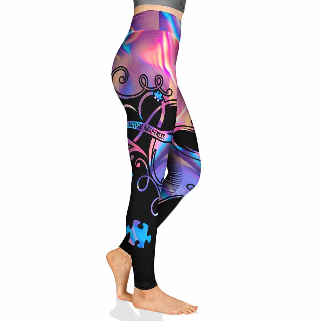 Liebe braucht keine Worte – Leggings und Tanktop zur Sensibilisierung für Autismus