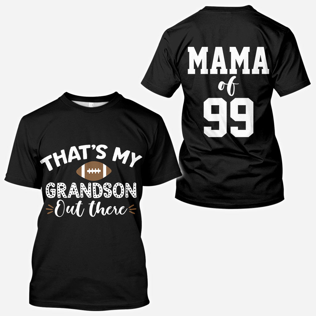 Proud Football Mom, Grandma - Football gift for mom, grandma, wife, her - Personalized All Over Shirt