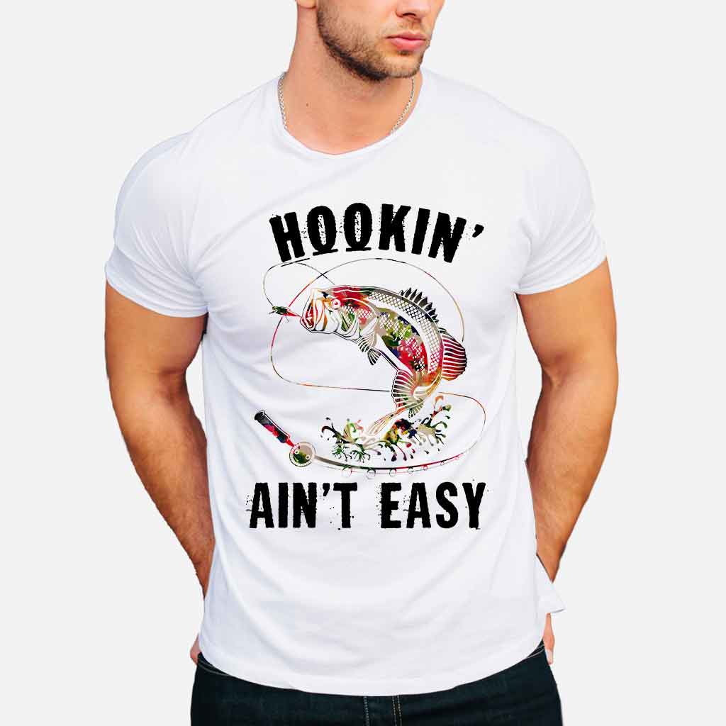 Angeln ist nicht einfach – T-Shirt und Hoodie zum Thema Angeln 1121