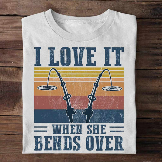 Ich liebe es, wenn es sich biegt – Angel-T-Shirt und Hoodie 112021