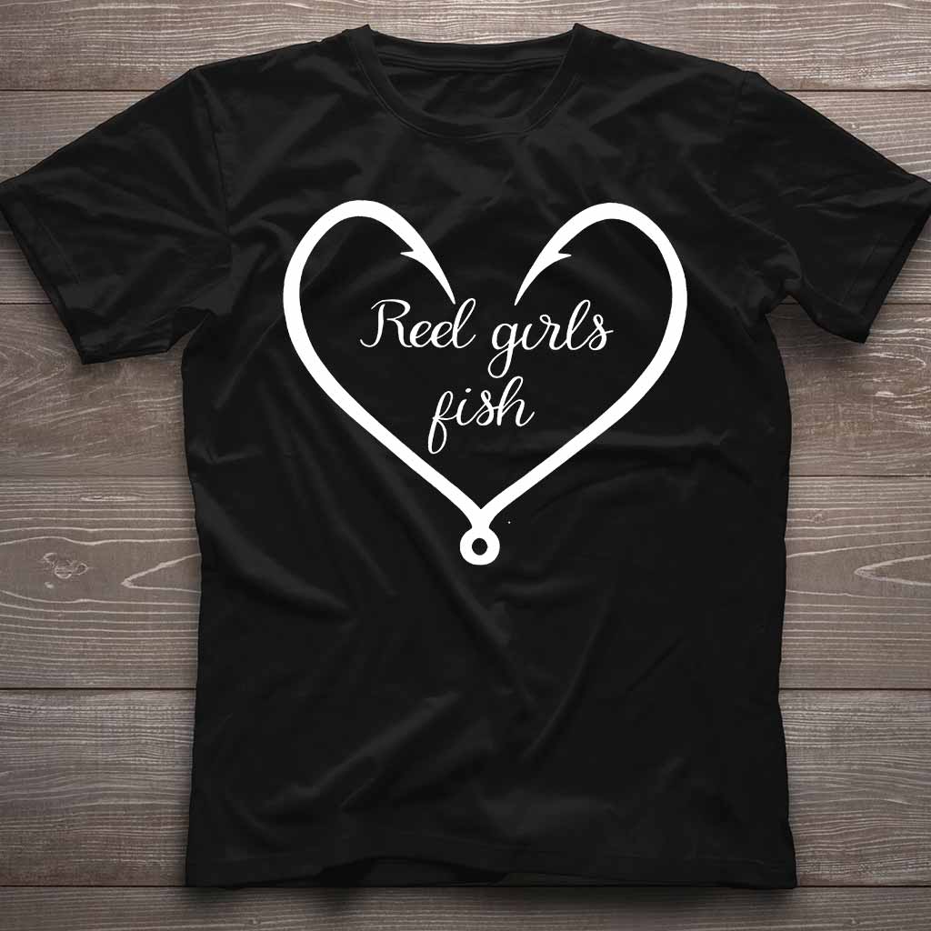 Reel Girl Fish - T-shirt and Hoodie 112021