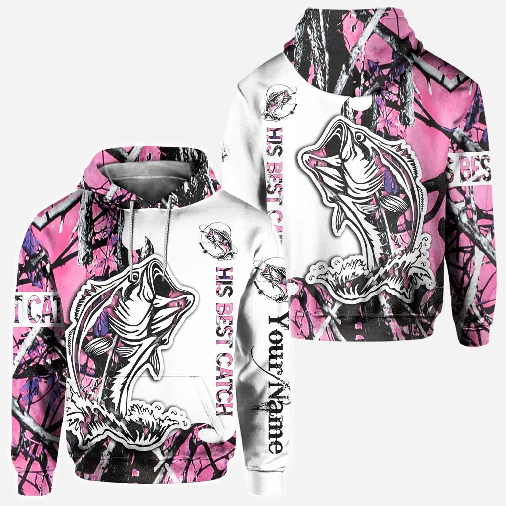 Sein bester Fang – Personalisiertes Angel-T-Shirt und Hoodie