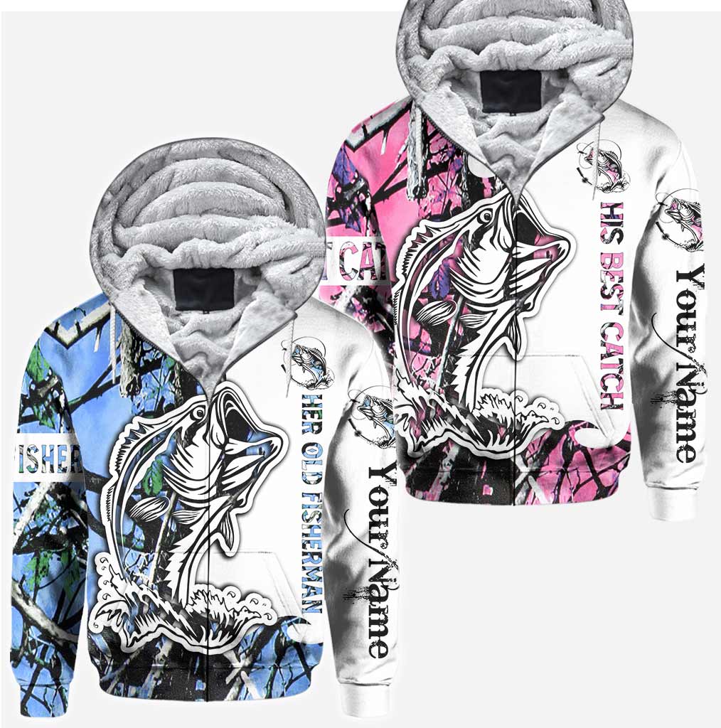 Sein bester Fang – Personalisiertes Angel-T-Shirt und Hoodie