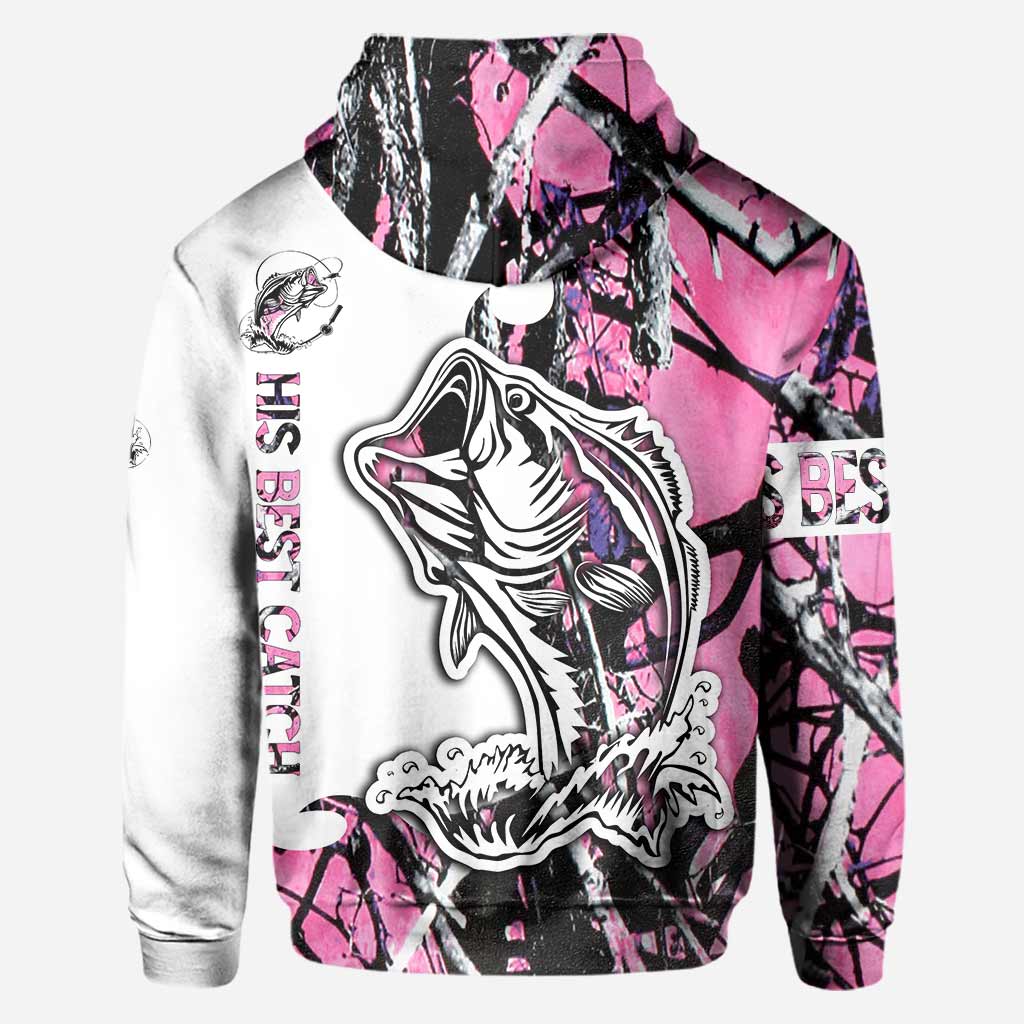 Sein bester Fang – Personalisiertes Angel-T-Shirt und Hoodie