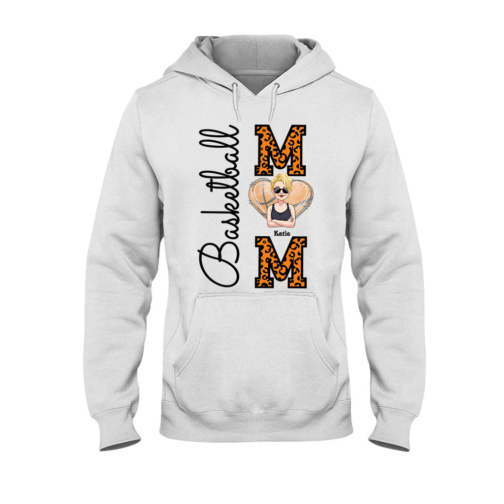 Basketball Mom - Personalized Basketball T-shirt and Hoodie