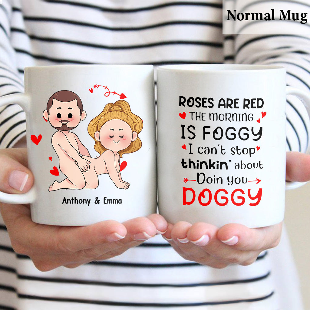 Ich will nur, dass du glücklich bist – Geschenkidee für Paare (Ehemann, Ehefrau, Freund, Freundin) – Personalisierte Tasse
