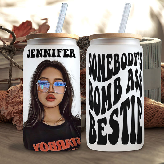 "Somebody's Bomb Bestie" - Personalisierte Bestie-Dose