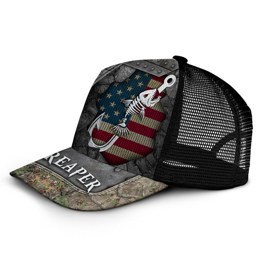 Fish Reaper - Personalized Fishing Trucker Hat