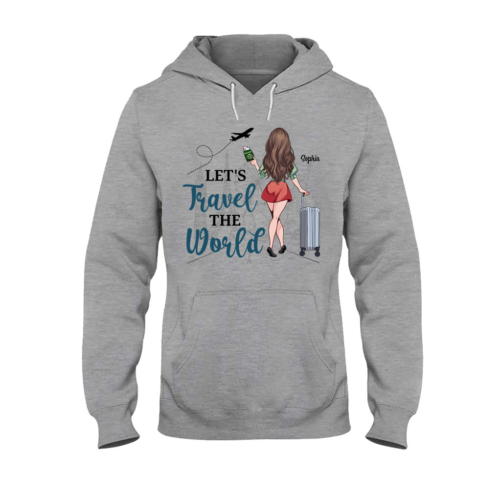 So The Adventure – Reisegeschenk für Mama, Tochter, Enkelin, Ehefrau, Freundin, Freundin – Personalisiertes T-Shirt und Hoodie