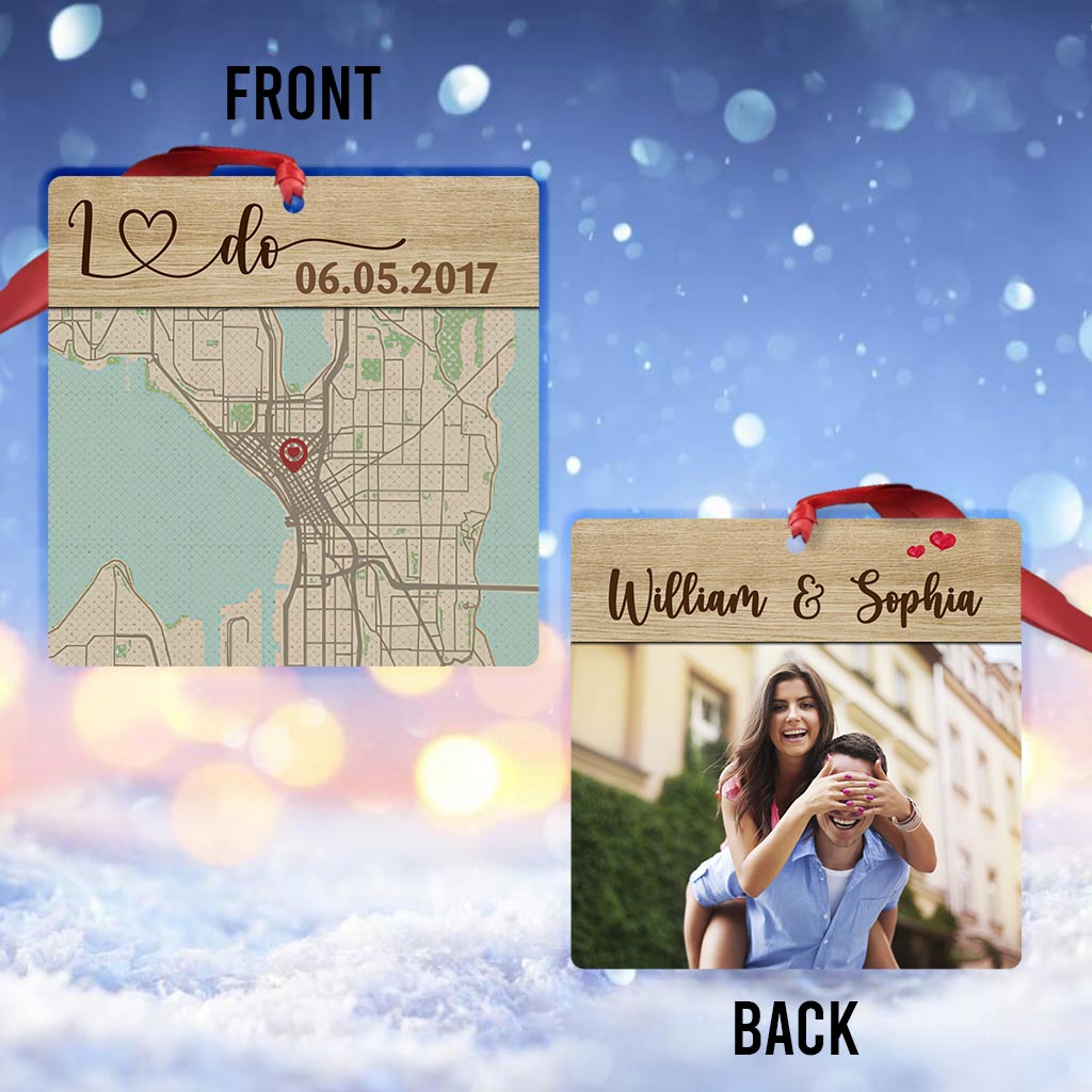 Hallo, willst du, dass ich es tue? - Personalisierter Ehepaar-Schmuck