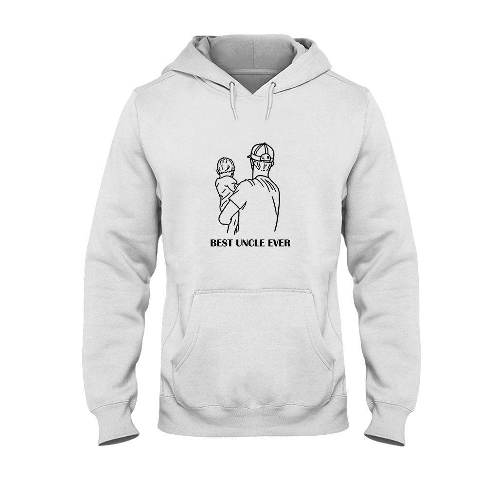 Bester Onkel aller Zeiten – Geschenk für Onkel – Personalisiertes T-Shirt und Hoodie