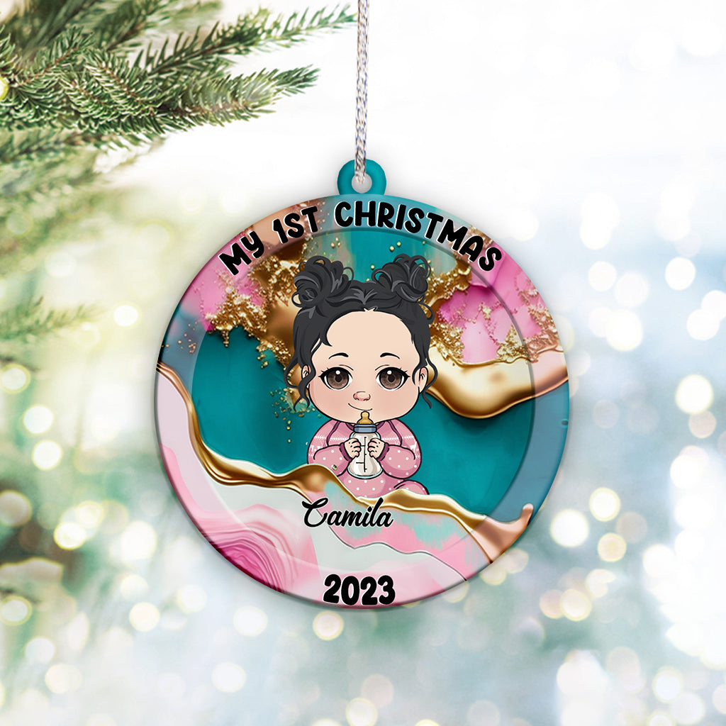 My 1st Christmas - Personalized Newborn Ornament