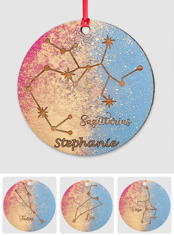 Sternzeichen-Ornament – ​​Personalisiertes Horoskop-Ornament
