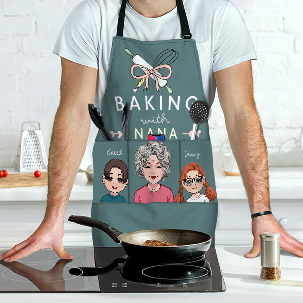 Backen mit Oma – Personalisierte Oma-Schürze