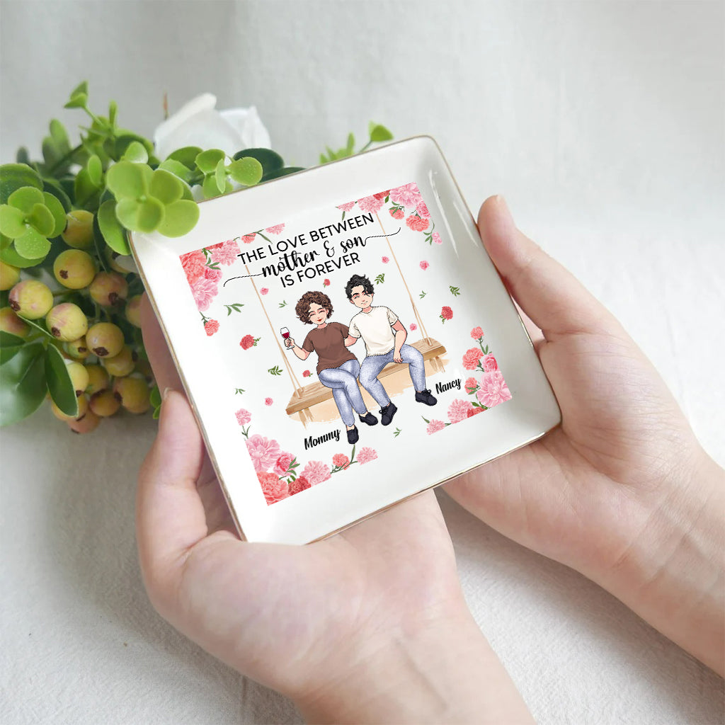 Mutter und Tochter – Geschenk für Mama, Tochter, Sohn – Personalisierte Schmuckschale