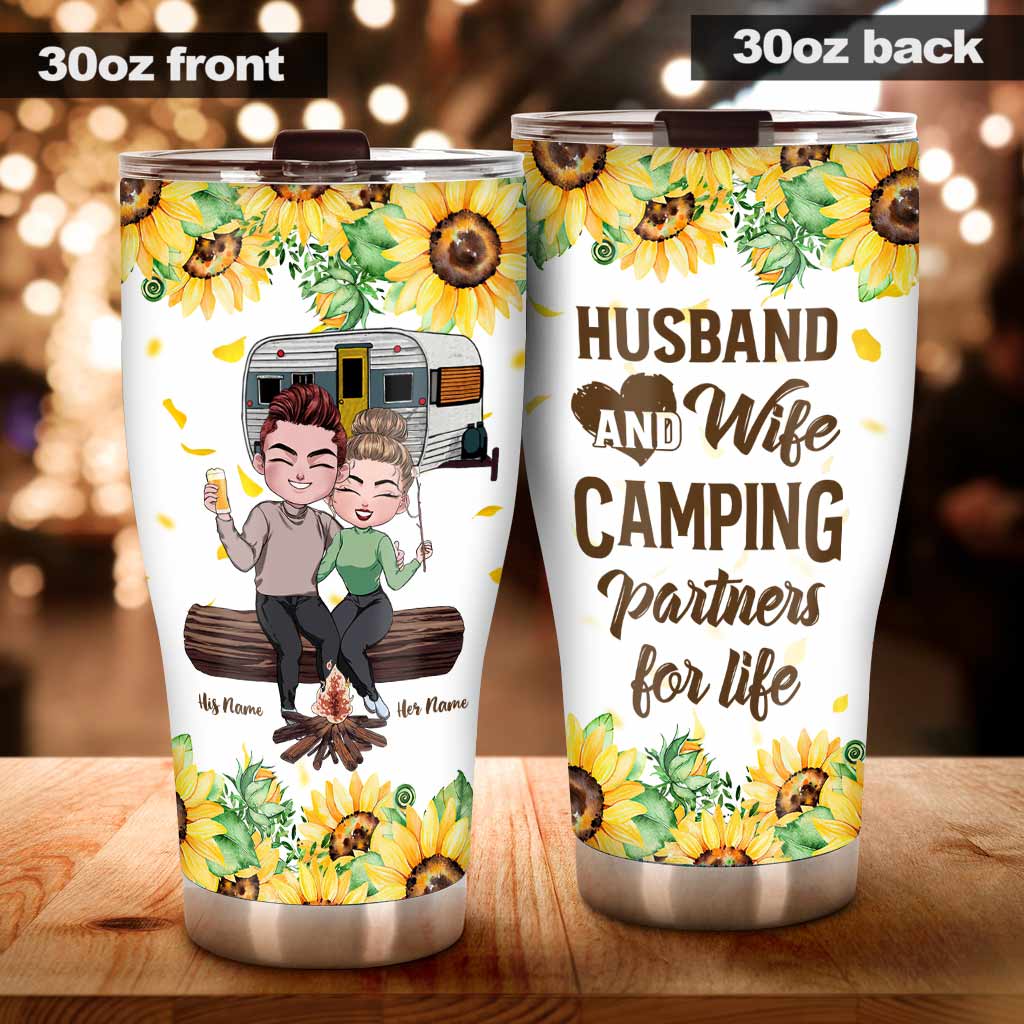 Campingpartner fürs Leben – personalisierter Trinkbecher