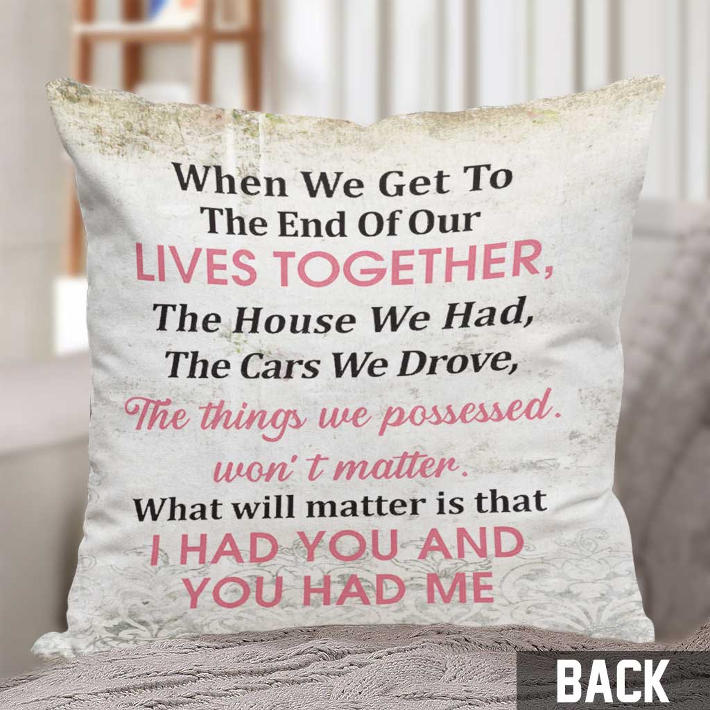 Du bist mein Mensch – Personalisiertes Pärchenkissen