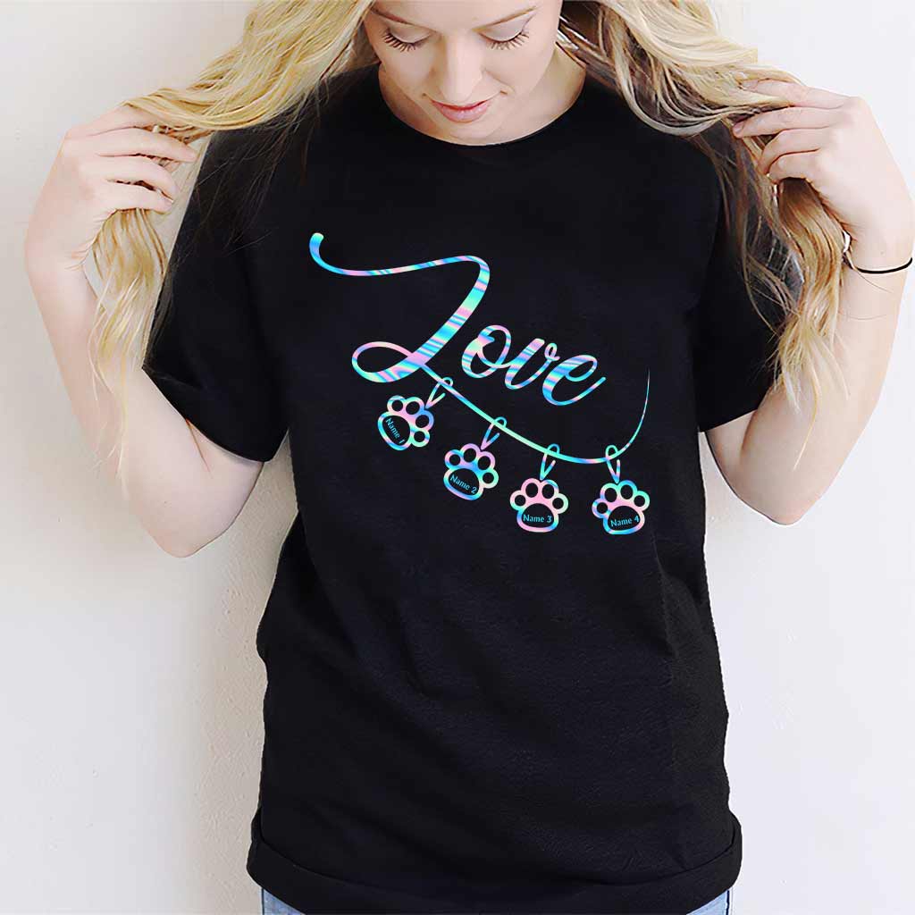 Love - Personalized Dog T-shirt and Hoodie