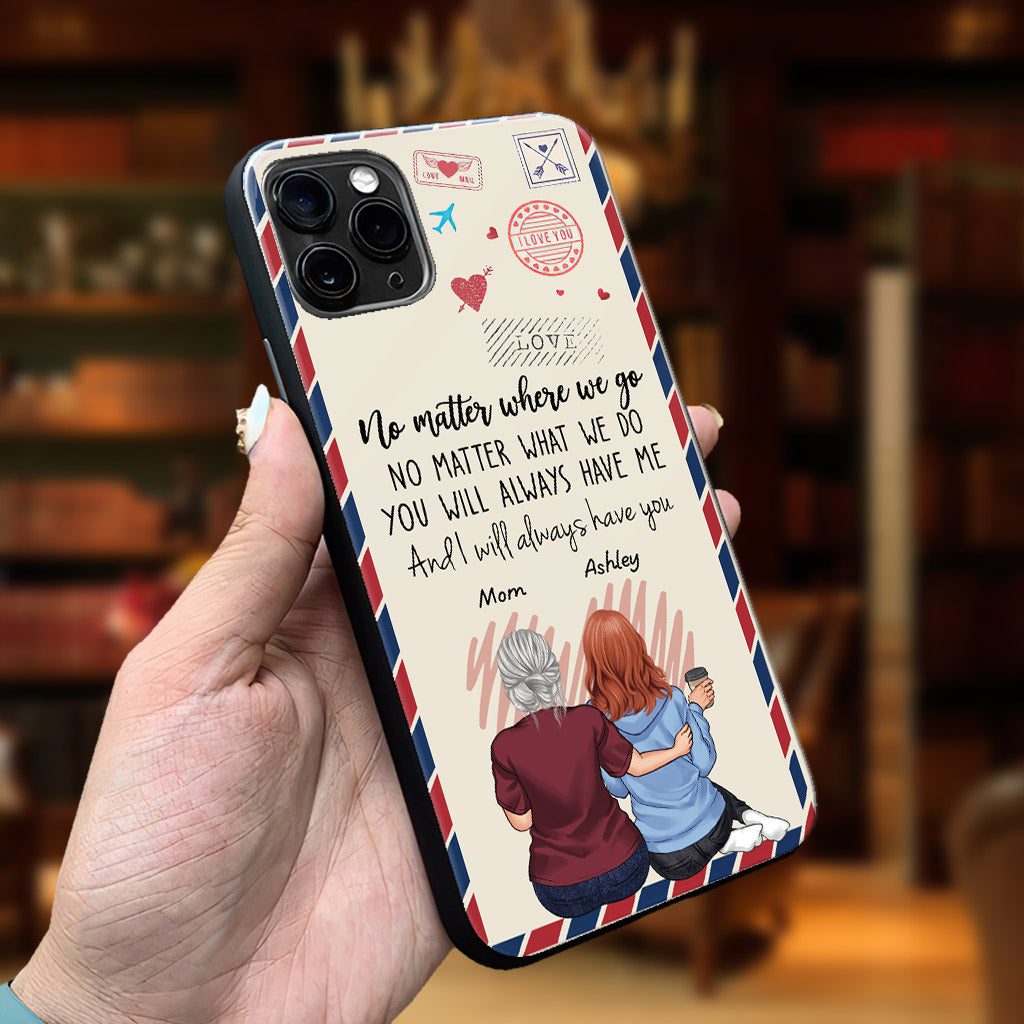 Mother And Daughter - Personalized Mother Phone Case