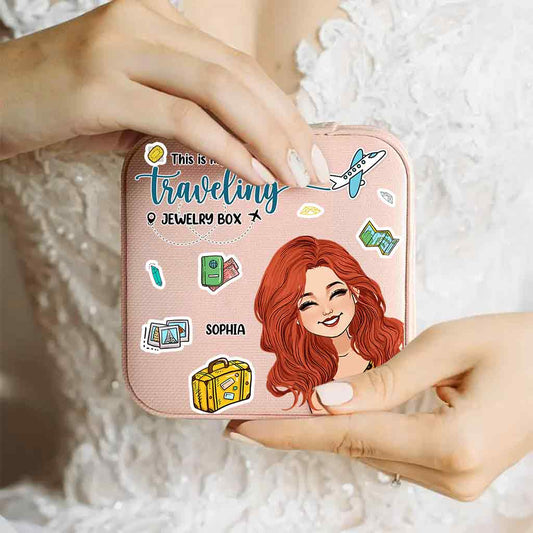 My Traveling Jewelry Box - Personalized Travelling Jewelry Box