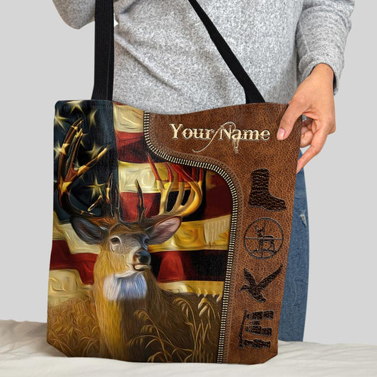 Personalisierte Jagdtasche im Landhausstil