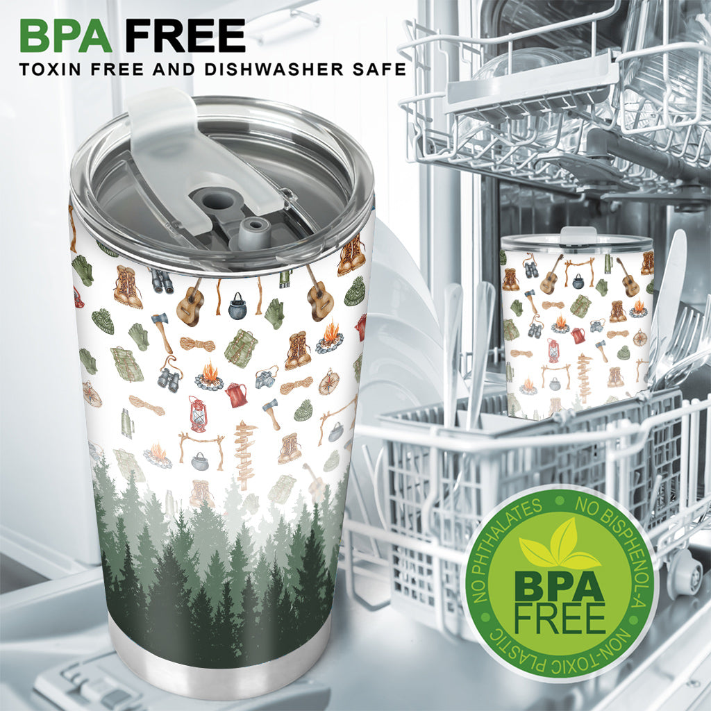 Camping lieben – personalisierter Campingbecher