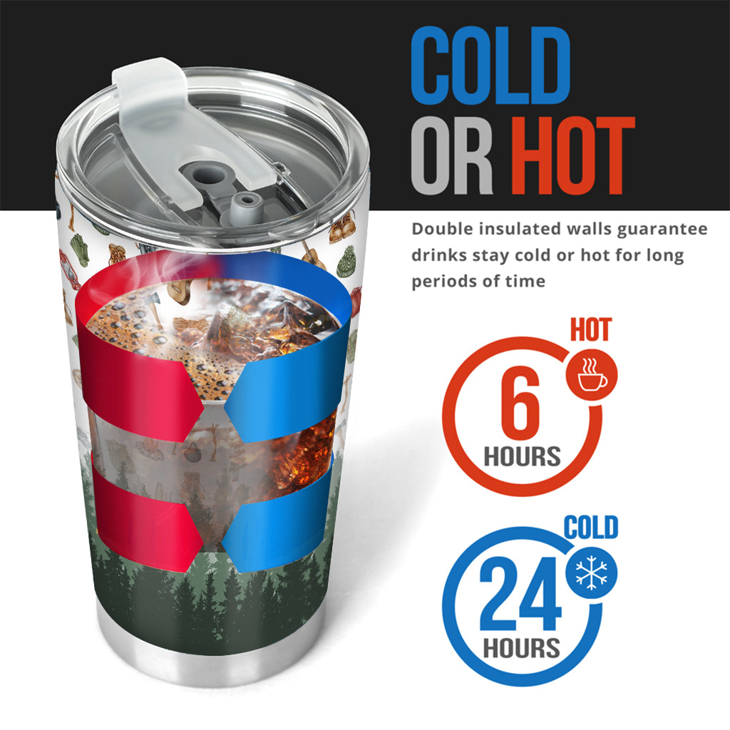 Camping lieben – personalisierter Campingbecher