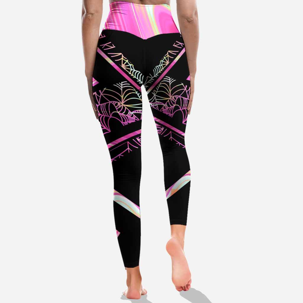 Im Oktober tragen wir Pink – Leggings zur Sensibilisierung für Brustkrebs