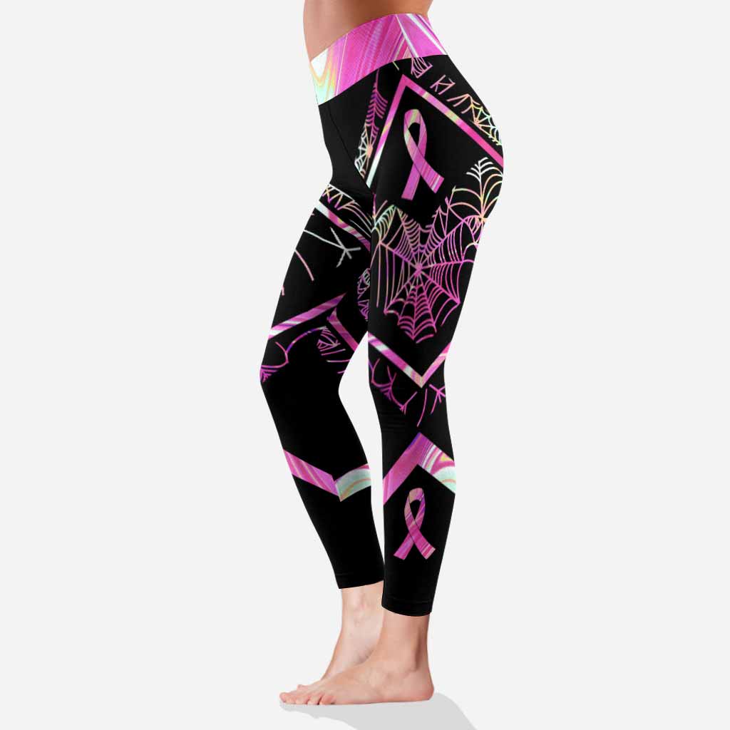 Im Oktober tragen wir Pink – Leggings zur Sensibilisierung für Brustkrebs