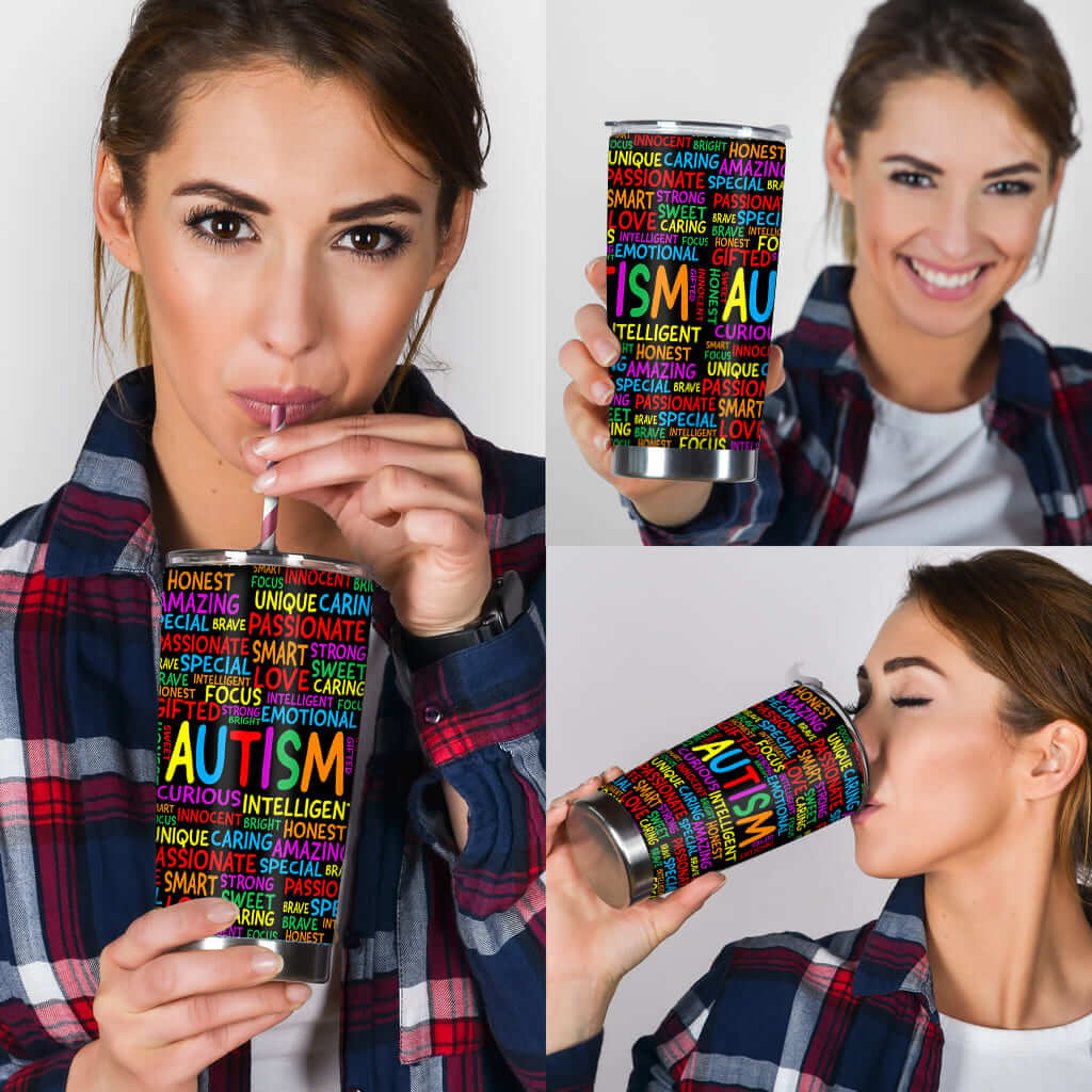 Autism Awareness Tumbler