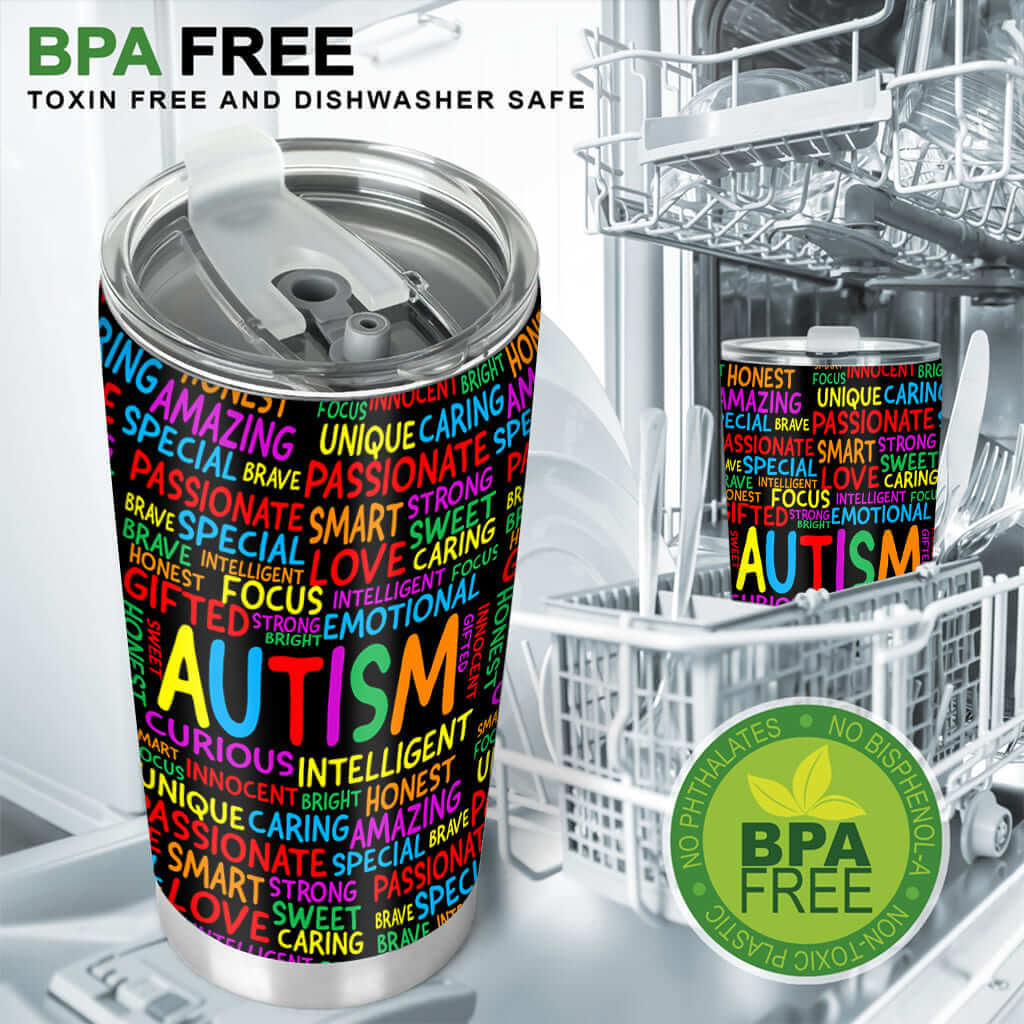 Autism Awareness Tumbler