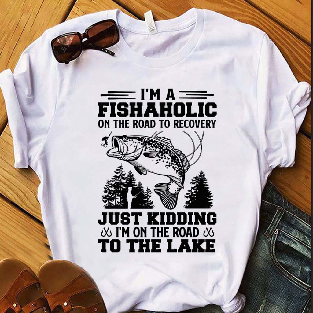 Fishaholic – Angel-T-Shirt und Hoodie 112021