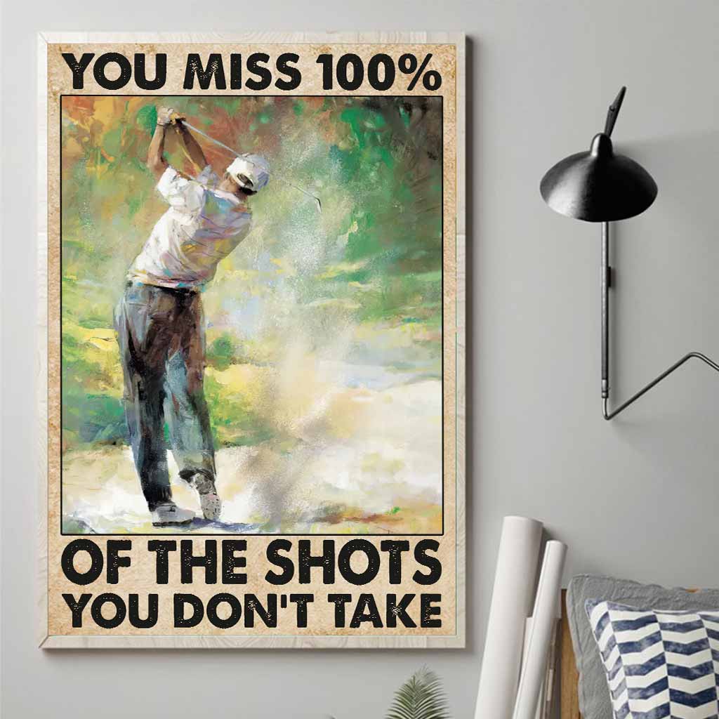 Du verpasst 100% Golf - Poster