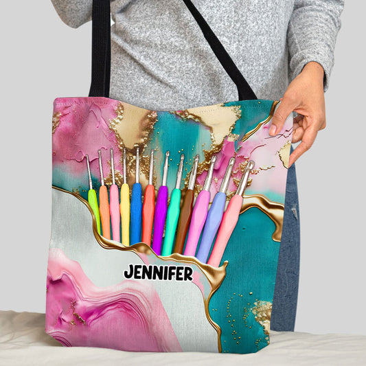 Häkelfans aufgepasst! - Personalisierte Häkeltasche