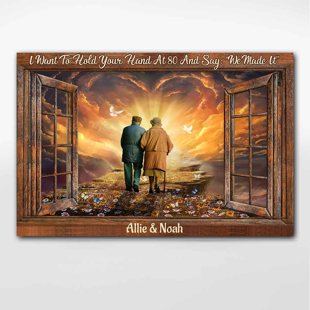 We Made It - Personalized Couple Poster