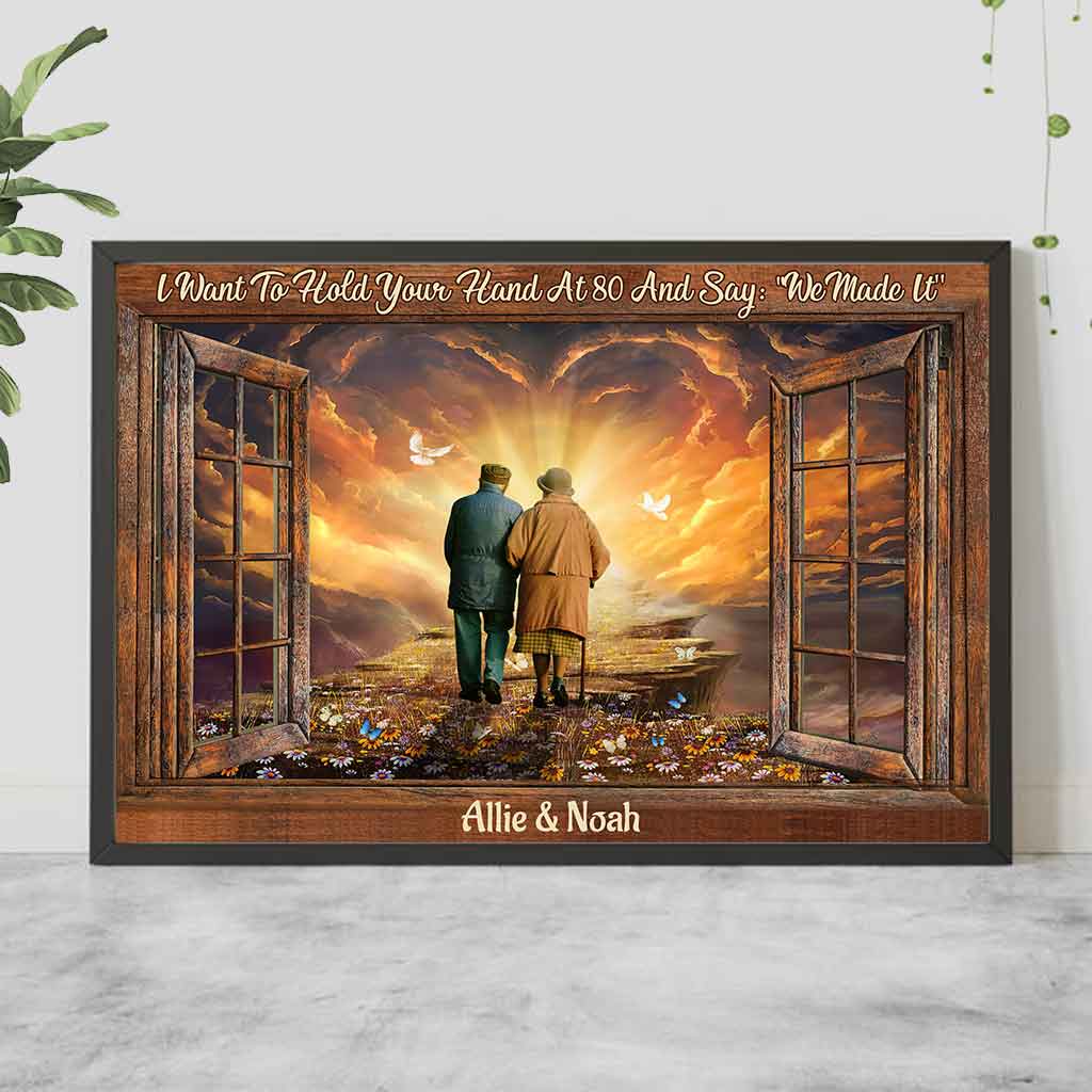 We Made It - Personalized Couple Poster